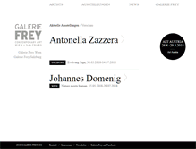 Tablet Screenshot of galerie-frey.com